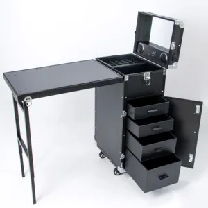 סלון יופי נייד ריהוט שולחן מניקור שולחן וכיסא סט טכנולוגיית ציפורניים שולחן אמנות