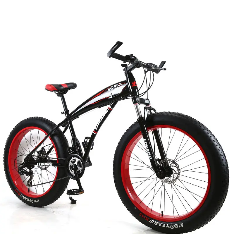 Manufacturer wholesale Big tyre bike 26 inch / thick wheels fat tire bike / big bike mountain bicycle for adult