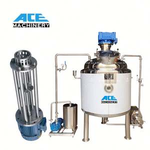 Tanque Mezclador de Gel Cosmético de 100L-500L, Acero Inoxidable, con Agitador, para Crema, Champú y Jabón - Product Image 4