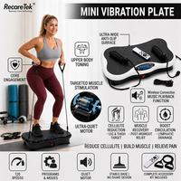 Kleine Vibrations-Körpermassage-Maschine Vibrationsplatte Trainingsgerät Gewichtsreduktion Heimtherapie Schlankheitsplattform Oszillierend