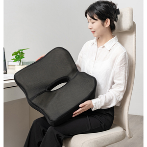 Coussin de siège en mousse à mémoire de forme, soulagement de la pression, soutien du coccyx, ergonomique, pour <span class=keywords><strong>chaise</strong></span> de <span class=keywords><strong>bureau</strong></span>, voiture, douleurs sciatiques, oreiller lombaire - Product Image 3