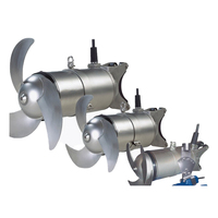 2024 nouveau produit QJB-W 1.5KW-propulseurs de plongée mélangeur de reflux submersible pompe à eau submersible pour système de traitement de l'eau