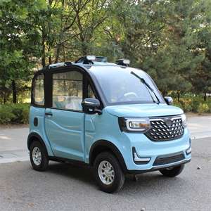 Mobil Listrik Mini 4 Roda dengan Bodi Tertutup Kendaraan Penumpang Energi Baru - Product Image 2