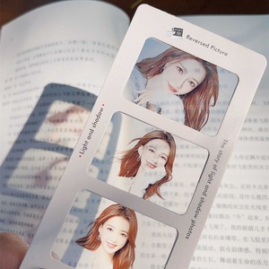 Marcapáginas Personalizados <span class=keywords><strong>de</strong></span> Papel Transparente para Fotografías <span class=keywords><strong>Lomo</strong></span> <span class=keywords><strong>de</strong></span> Kpop, Álbum <span class=keywords><strong>de</strong></span> Fotos Personalizado, Decoración para Libros Coleccionables <span class=keywords><strong>de</strong></span> Arte - Product Image 6