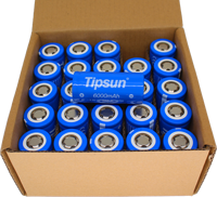Cellule de batterie Lifepo4 3.2V de qualité supérieure Tipsun 32650 32700 3.2v 6000mah 6Ah pour éclairage solaire
