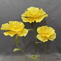 Fleur artificielle géante en mousse EVA de haute qualité, décoration de fête de mariage, fleurs au toucher réaliste