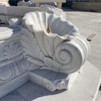 Personnalisé fontaine en marbre décoratif extérieur de jardin fontaine de jardin en marbre marbre lion fontaine