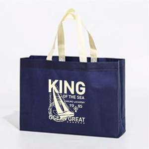 Custom Printed Nonwoven <b>Tote</b> <b>Bag</b> Eco-Friendly Reusable Shopping <b>Bag</b> with Logo for Supermarket Clothing Packaging - Product Image 5