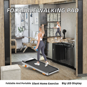 Portable Electric <b>Treadmill</b> Foldable Walking Pad LED Display Remote Control Quiet Running Machine for Home Office - Product Image 2