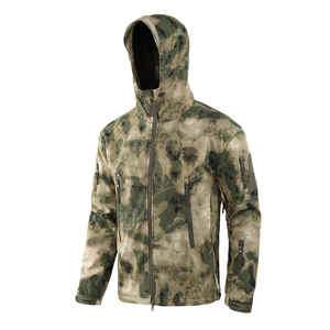 ESDY 25 Colors Assault Hunting Tactical Fleece <strong>Jacket</strong> With Hoodie Softshell Outdoor Men <strong>Camo</strong> <strong>Jacket</strong> - Product Image 2