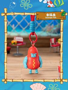 Authentique Beechburg Food Party Series Blind Box Toy Pendant Sponge-bob Car Keychain Drawn Bag Pendant Chain Collection Kid <span class=keywords><strong>Gif</strong></span> - Product Image 3