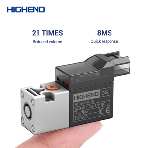 Válvula Solenoide Mini Integrada Multiestación de 10mm, Válvula de Vacío de Aire de Gran Flujo y Alta Frecuencia, Equivalente para Automatización - Product Image 3