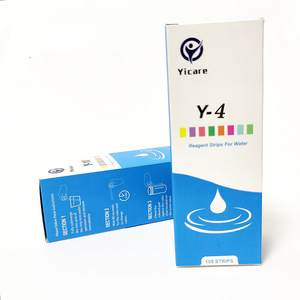 Bandelette de test d'eau manuelle <span class=keywords><strong>auto</strong></span>-mesurante 4 en 1 pour l'alcalinité totale et le pH du chlore libre dans les piscines/bains à remous - Product Image 1
