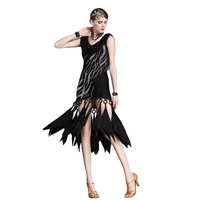 L-1536 vente Chaude robe de danse Latine nouvelle norme nationale Latine robe livraison gratuite sexy samba robe de danse de salon à vendre