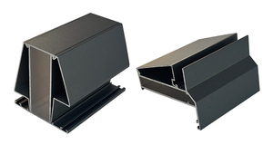 Foshan <span class=keywords><strong>Shishan</strong></span> Aluminium profil Fabrik Eloxierte/Pulver beschichtung Aluminium profile für die Herstellung von Türen und Fenster rahmen - Product Image 3