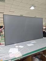 Écran de projection portable TELON TL1223-5 de 120 pouces 16:9 avec cadre en aluminium et tissu ALR UST, garantie 1 an