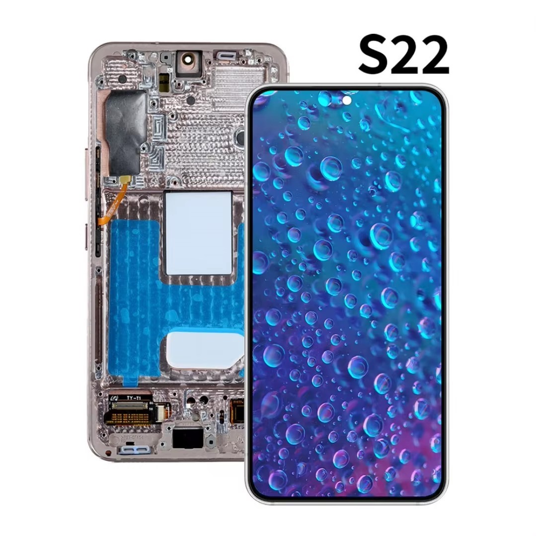 สำหรับ Samsung S22 พร้อมกรอบ