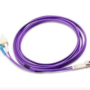 LCUPC TO LCUPC MM OM4 SM SX 0,9/2,0/3,0mm Cable de conexión de fibra óptica para FTTH y centro de datos - Product Image 2