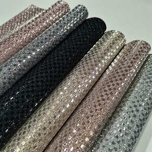 Блестящая синтетическая многоцветная искусственная блестящая ПВХ/полиуретановая кожаная ткань из плотного материала для обуви сумки для гольфа декоративная водонепроницаемая - Product Image 5