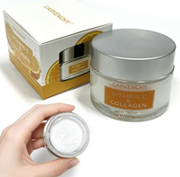 Crème éclaircissante à la vitamine C CARVENCHY RST, légère et aqueuse, anti-rides, revitalisante, soin de la peau, crème au collagène