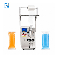 Machine d'emballage verticale automatique pour sachets de miel et de sirop liquide, avec scellage sur 4 côtés