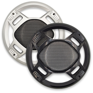 Copertura Rete Speaker Argento Griglia/Copertura Per Altoparlante Auto Da 4 Pollici | Colore Argento | Decorativa E Protettiva | 1 Pezzo Coprifilo Porta Bianco - Foto 10