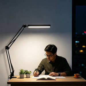 <span class=keywords><strong>Lampe</strong></span> <span class=keywords><strong>de</strong></span> <span class=keywords><strong>bureau</strong></span> articulée 12W USB, éclairage <span class=keywords><strong>à</strong></span> <span class=keywords><strong>pince</strong></span> réglable avec tête simple ou double pour <span class=keywords><strong>bureau</strong></span>, table <span class=keywords><strong>de</strong></span> manucure et vente au détail (marque privée) - Product Image 5