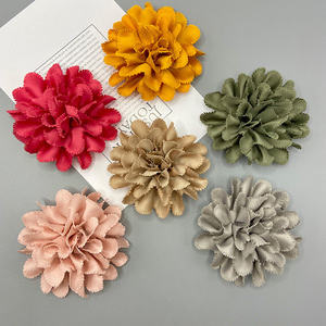 Yupu 3D Camellia <b>Flower</b> 10cm Handmade Fabric Decorations For Clothing Accessories Headpieces Corsages Bags Jewelry - Product Image 1