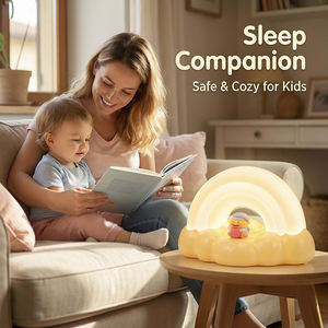 Lampe LED Nuit Arc-en-ciel en ABS <span class=keywords><strong>pour</strong></span> Chambre d'Enfant, Lumière Décorative de Chevet à Changement de Couleur et Commande Tactile <span class=keywords><strong>pour</strong></span> Enfants - Product Image 5