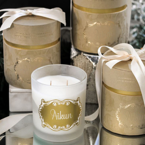 AIKUN Customized Scented <b>Candles</b> 13*17.5cm 35oz / 10*14cm 12.5oz / 9*11cm 8.5oz Holidays Diwali - Product Image 5
