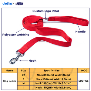 Luxuriöse, strapazierfähige Hundeleinen und Halsbänder aus Polyester-Nylon für Jagd und Haustiere – Eigenmarke, individuell anpassbar - Product Image 2