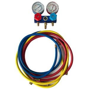 Servicio <span class=keywords><strong>de</strong></span> piezas personalizadas para HVAC: Juego <span class=keywords><strong>de</strong></span> manómetros <span class=keywords><strong>de</strong></span> latón para <span class=keywords><strong>carga</strong></span> y evacuación <span class=keywords><strong>de</strong></span> refrigerante R410A <span class=keywords><strong>R134a</strong></span> - Product Image 2
