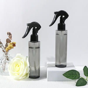 PET 100% PCR Cosmético Cuidado DE LA PIEL Cuidado facial de los hombres Botella de spray de tóner hidratante 200 300 500 ml Botella de spray de bronceado de color ámbar - Product Image 2