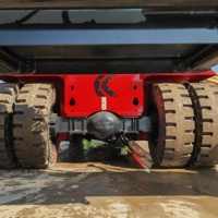 Reachstacker d'occasion Kalmar DRF450 DRD450 DRT450 de haute qualité en bon état avec capacité de 45 tonnes, moteur, boîte de vitesses et pompe inclus