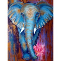 Peinture sur toile aquarelle artisanale personnalisée Paris, décoration murale DIY par numéros pour enfants et adultes, animaux