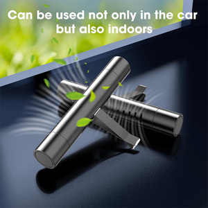 Diffuseur d'air pour voiture, ensemble de clips de ventilation avec bâtonnets d'huiles essentielles parfumées pour femmes et hommes, décoration parfumée automobile - Product Image 1