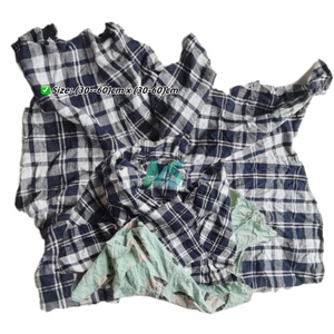 Trapo marino Industrial de algodón 100% Multicolor, trapo de colores, residuos textiles recuperados, limpieza de trapos industriales de punto mixto - Product Image 3