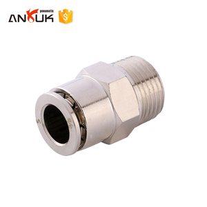 Diseño Simple serie <span class=keywords><strong>MPC</strong></span> un toque neumático conector rápido de tubo recto montaje de latón - Product Image 5