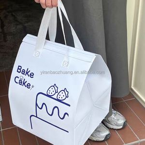 Sac isotherme robuste en non-tissé pour la vente en gros, avec logo personnalisé, pour le déjeuner, les boissons, le rangement, sac fourre-tout en aluminium pour pique-nique et voyage - Product Image 1