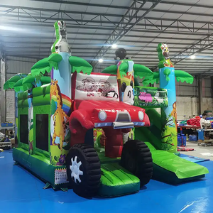 Structure gonflable commerciale Monster Truck, château gonflable, <span class=keywords><strong>camion</strong></span> <span class=keywords><strong>de</strong></span> pompiers, trampoline gonflable d'intérieur, parc <span class=keywords><strong>de</strong></span> saut gonflable - Product Image 3