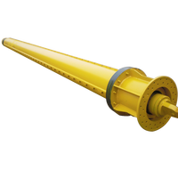 Barre Kelly pour appareil de forage MAIT HR 130/HR130 / Barre Kelly à emboîtement et à friction pour appareil de forage MAIT