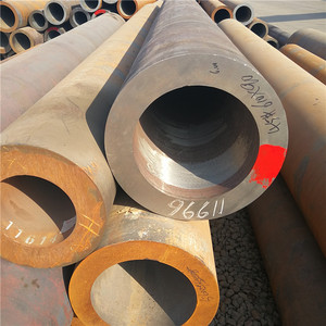 Tubería de Acero sin Costura, Acero al Carbono Laminado en Caliente, Sin Aleación, Estándar GB, Tubería Redonda para Estructuras - Product Image 2