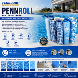 Cubierta Aislante de PVC <span class=keywords><strong>para</strong></span> Piscina o Estanque, Membrana de Vinilo Resistente al Agua, Resistente a los Rayos UV, Ahorro de Energía, Térmica, <span class=keywords><strong>para</strong></span> Exteriores - Product Image 1
