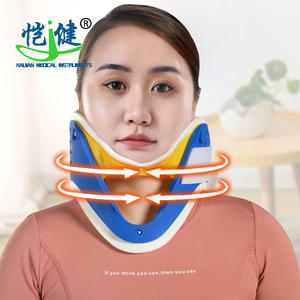 Vendita calda colletto cervicale <span class=keywords><strong>morbido</strong></span> regolabile <span class=keywords><strong>per</strong></span> <span class=keywords><strong>collo</strong></span> rigido pronto soccorso supporto tutore cervicale di salvataggio - Product Image 4