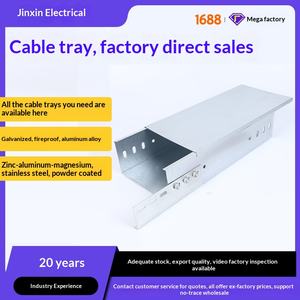 Sistema di Canaline Portacavi Prodotto in Serie, Canalina Portacavi in Acciaio Resistente, OEM e ODM, Canalina Zincata per Cavi - Product Image 5