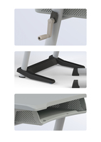Table d'école secondaire, pupitre réglable, chaise et table en plastique durables et robustes pour une utilisation en classe