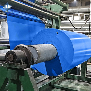 Fábrica personalizada 5x5M 8X10M cubierta de lona de PVC tela de plástico impermeable para cubrir, <span class=keywords><strong>transporte</strong></span> agrícola y protección al aire libre - Product Image 2