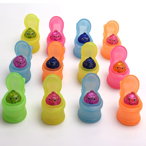 Creative Toilet Poop Squeeze Toy - Unique Venting Pinching <b>Fidget</b> for Stress Relief, Funny Decompression Gag Gift for Adults - Product Image 3