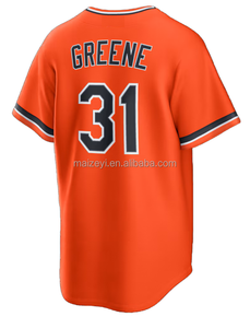Qualité supérieure cousue avec soin # 35 Justin Verlander # 28 Javier Baez # 29 Tarik Skubal # Maillot de baseball américain 31 Riley Greene - Product Image 2