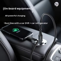 Câble de données USB-C tressé en nylon 5A ultra-rapide avec conducteur en cuivre pur pour chargement rapide des téléphones mobiles Android et écouteurs